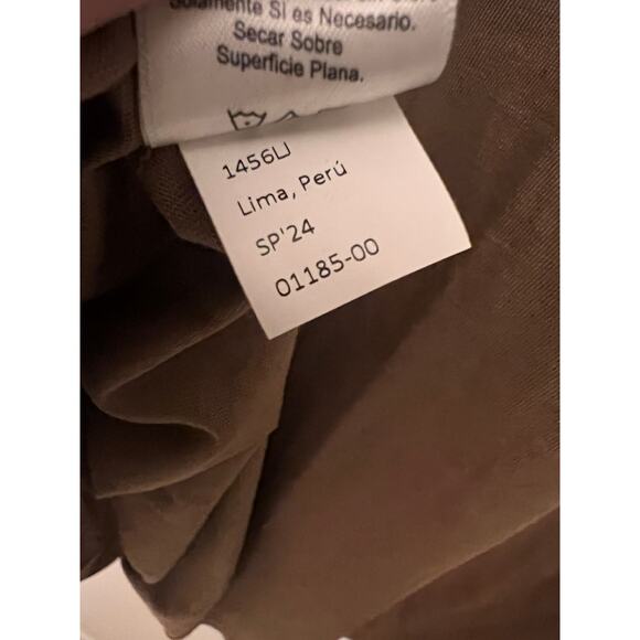 Nation LTD Eris Turtleneck Top XL Lightweight in Teddy Romantic Academia Preppy - Picture 9 of 9